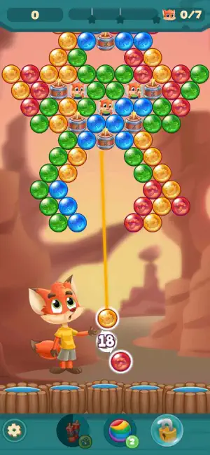 Bubble Friends Bubble Shooter screenshot 1