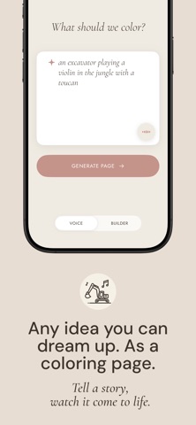 Colorin: Custom Coloring Pages screenshot
