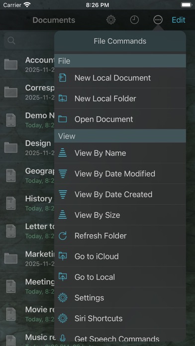 TelepaText - editor, speech Screenshot 8 of 10