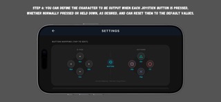 BLE Joystick iPhone screenshot