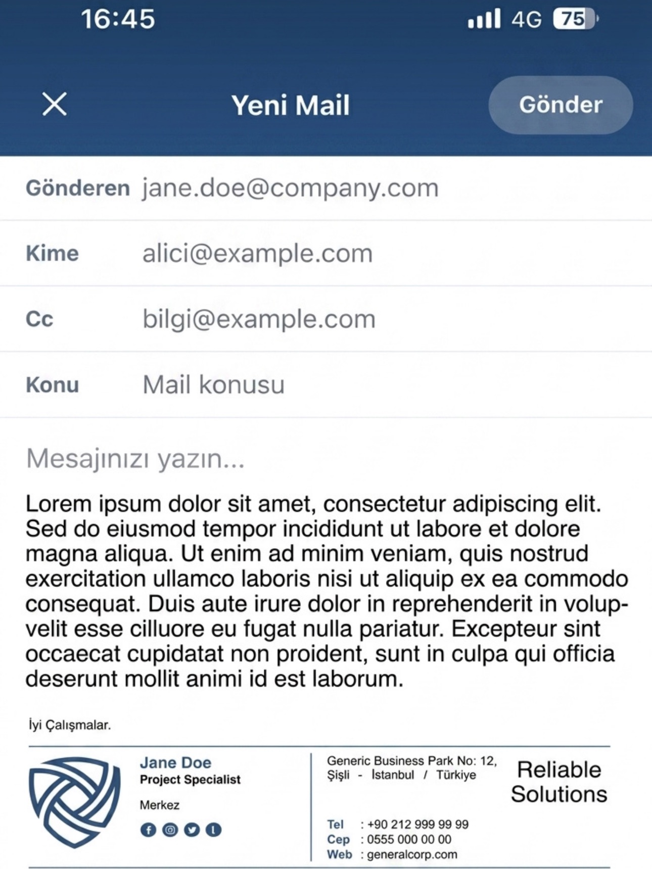 Screenshot 6 of MailSing All in E-Mail