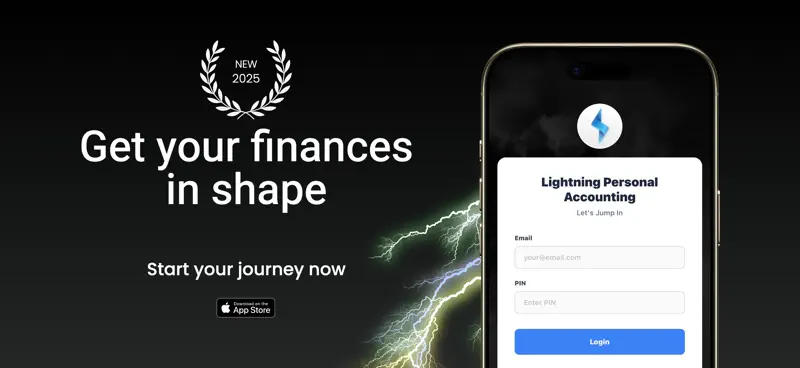 Lightning Personal Accounting screenshot 1 of 7