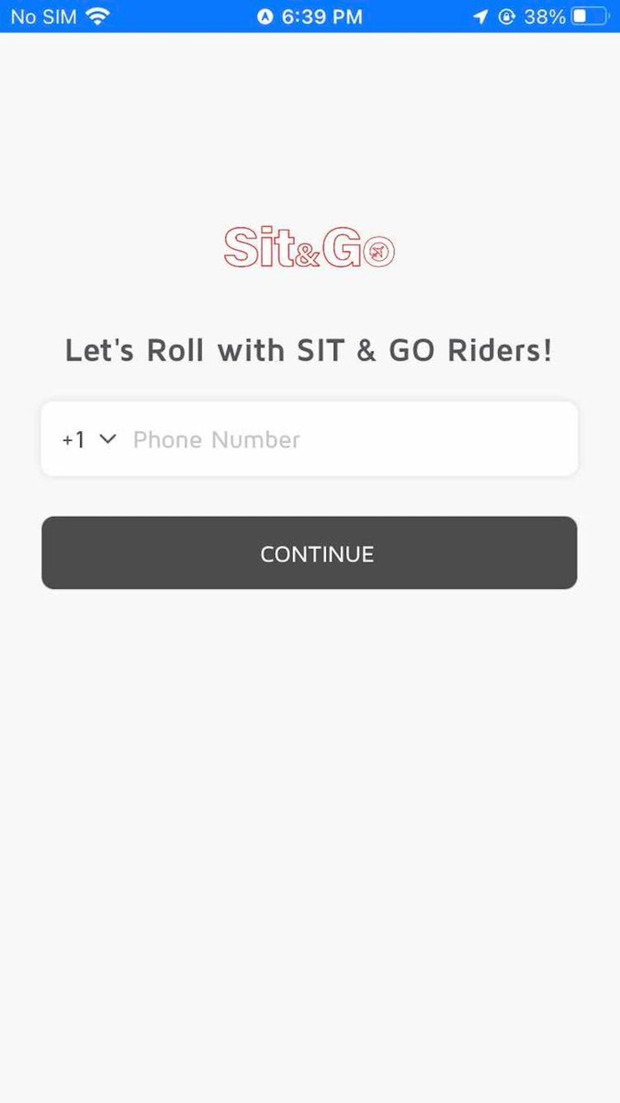 SIT & GO Riders