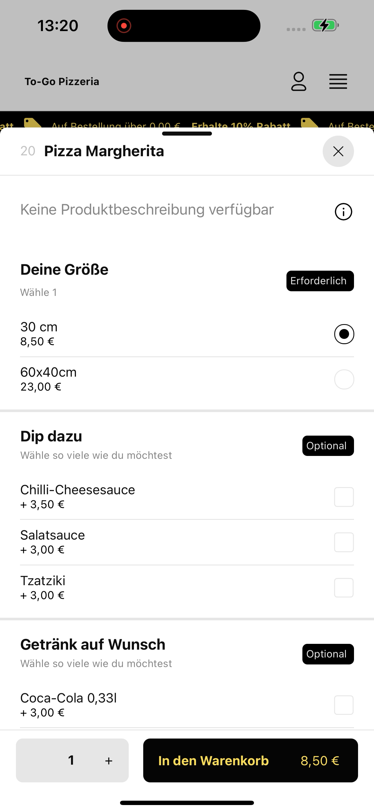 To-Go Pizzeria screenshot 7