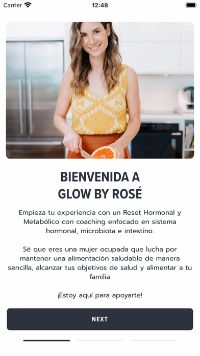 Glow by Rose iPhone screenshot 4 - Health & Fitness app