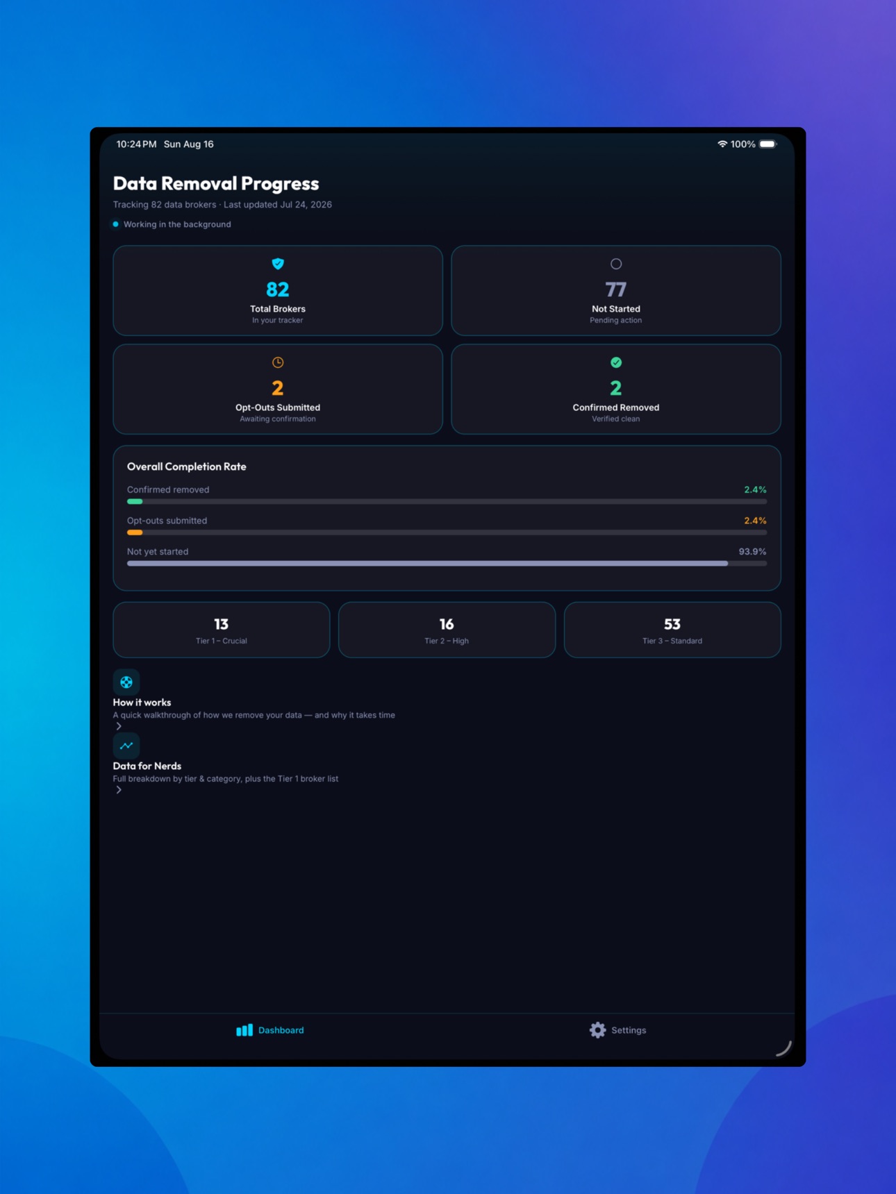Screenshot 7 of 0TraceLabs