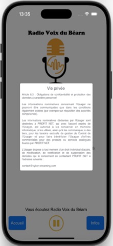 Radio Voix du Béarn Pau screenshot