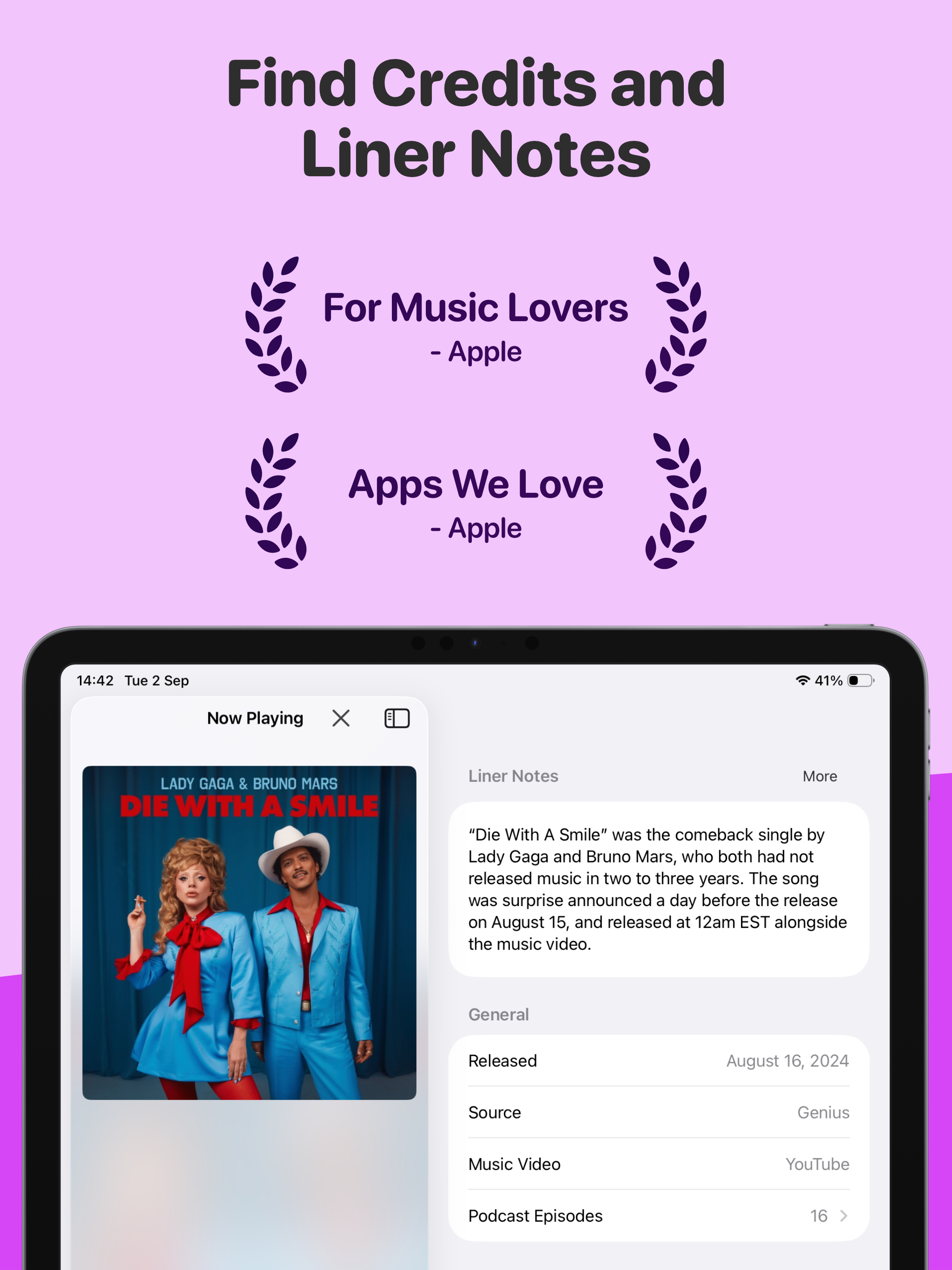 MusicSmart - Liner Notes screenshot 11
