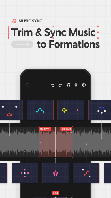 Choreographic: Dance Formation iPhone screenshot 3 - Productivity app