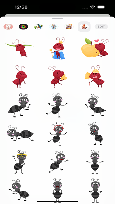 Amazing Ant Stickers Screenshot