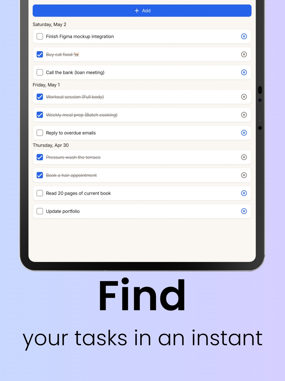 iPad screenshot