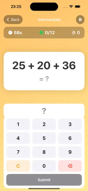 ArithmeticQuickA screenshot 2