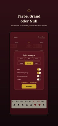 Kreuzbube: Skat offline screenshot 4