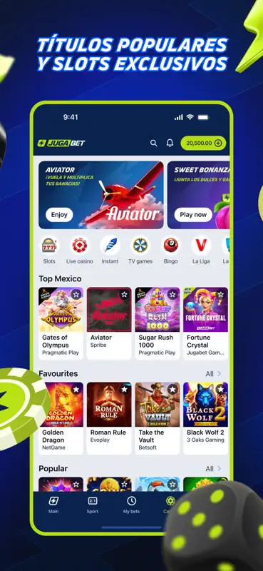 Jugabet Mexico screenshot 3 of 6