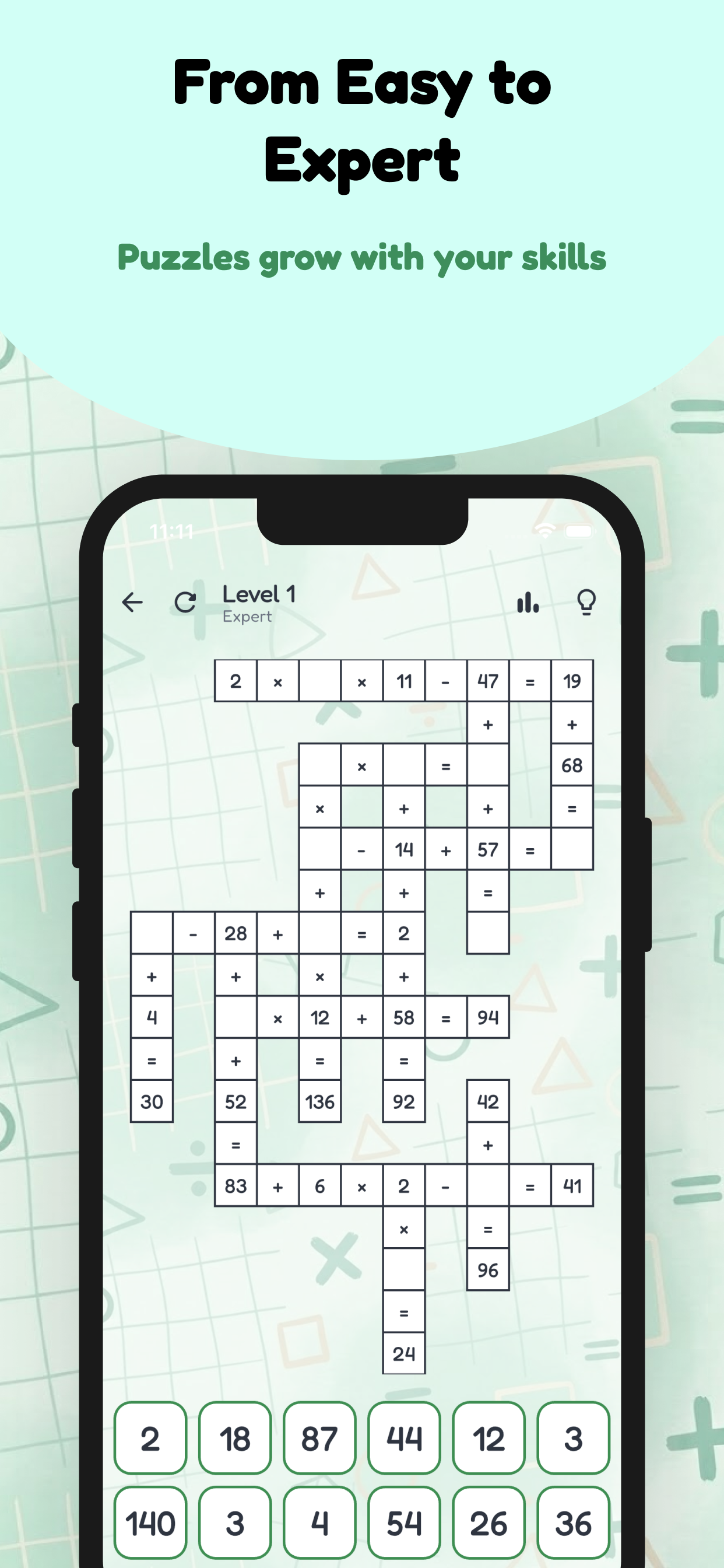 Mathrid: Math Crossword screenshot 6