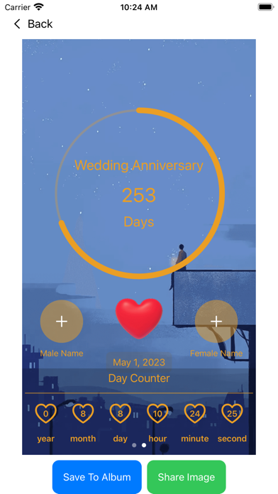 inLove - Love Day Counter Screenshot