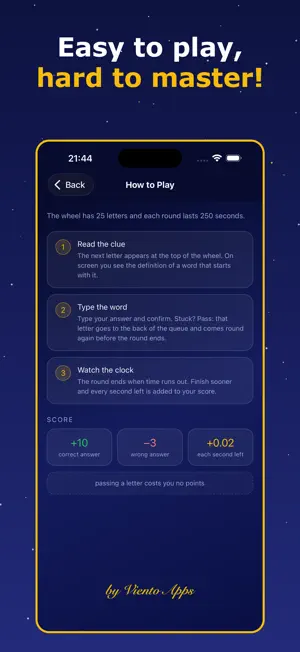 AlphaWheel: Trivia Quiz screenshot 4