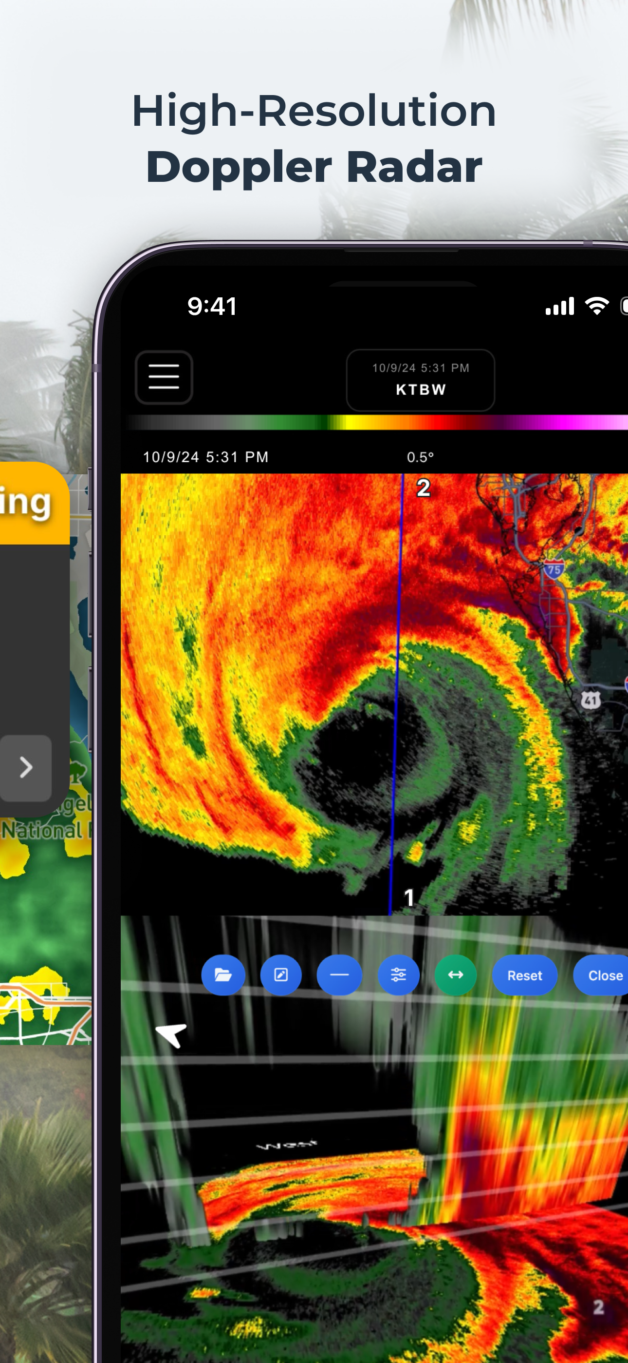 RadarOmega: Doppler Radar App screenshot 2