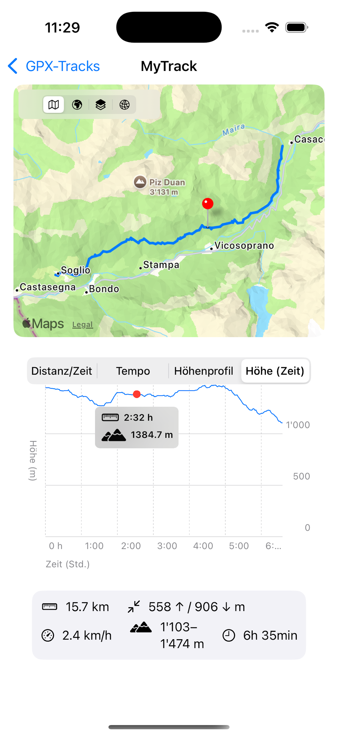 GPX Viewer Plus screenshot 2