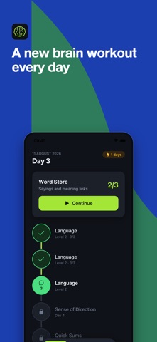 Lumo: Brain & Memory Training iPhone screenshot