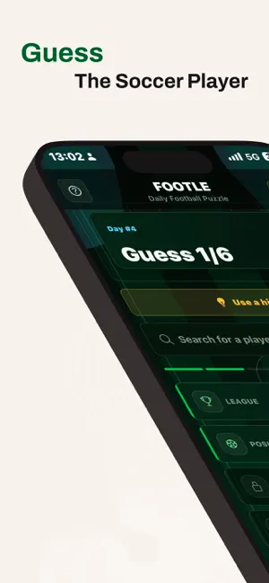 Footle: Soccer Player Quiz screenshot 1