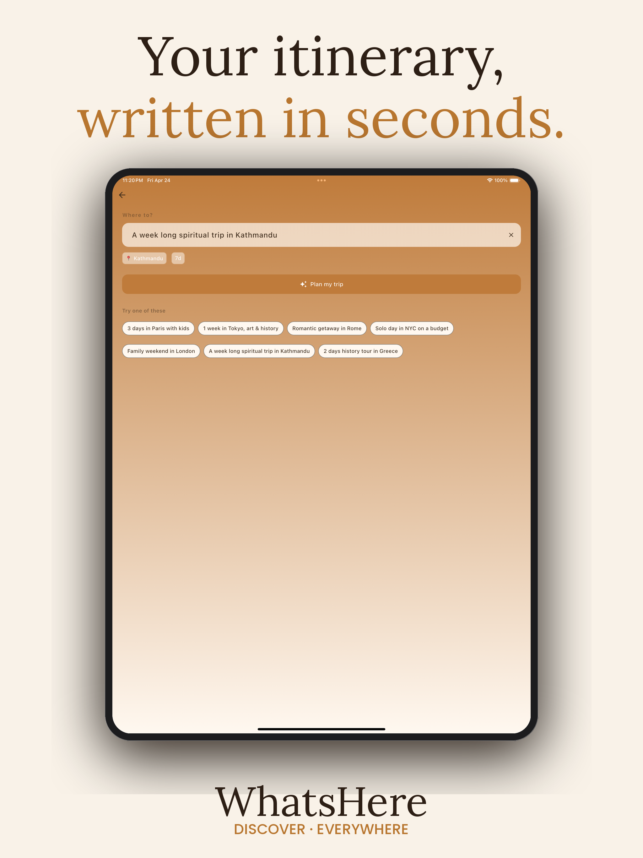 WhatsHere: AI Trip Planner screenshot 12