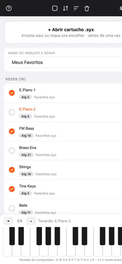 Screenshot von RDX - FM Manager - AUv3 auf dem iPhone 1