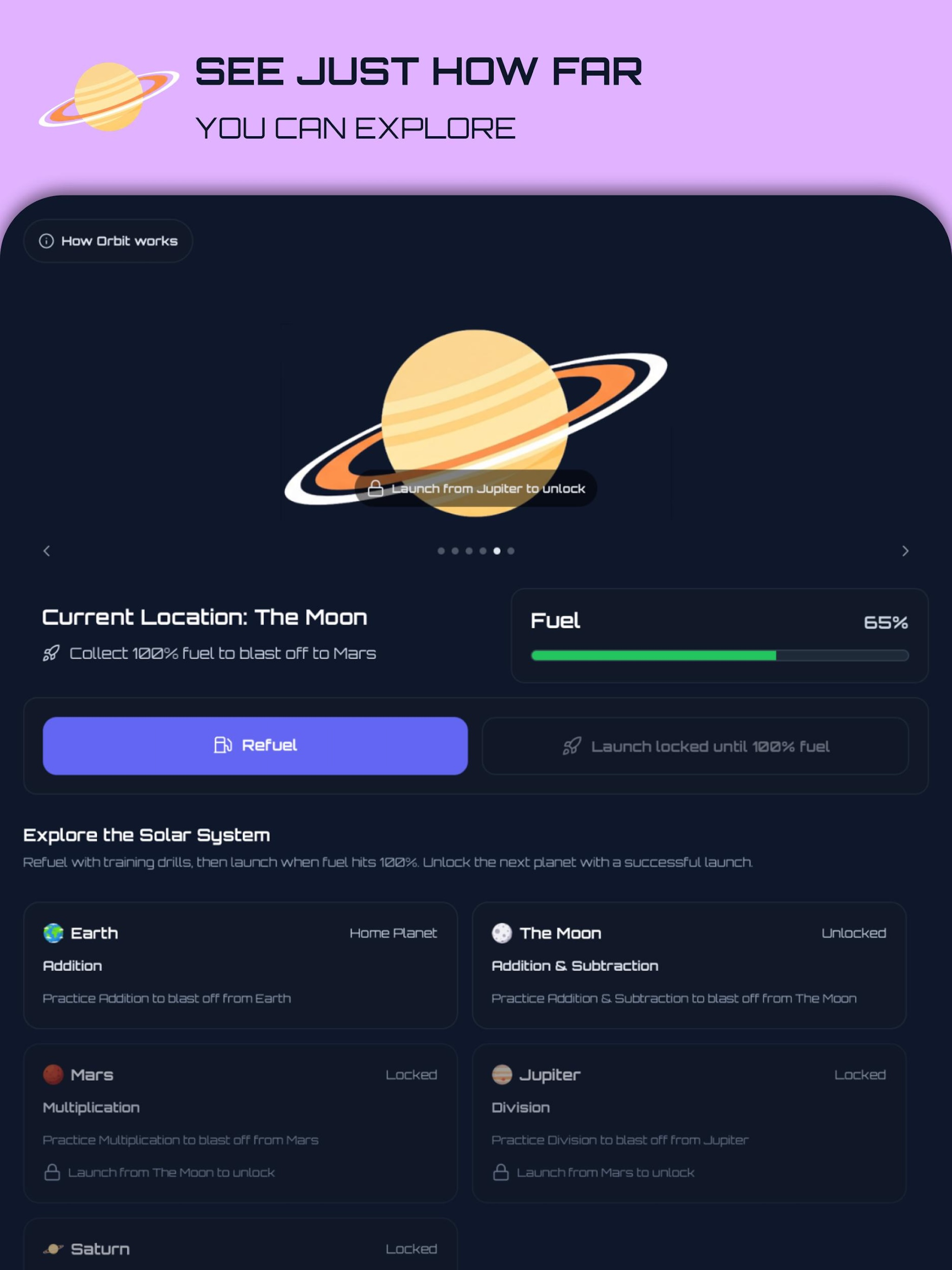 Orbit Maths screenshot 9