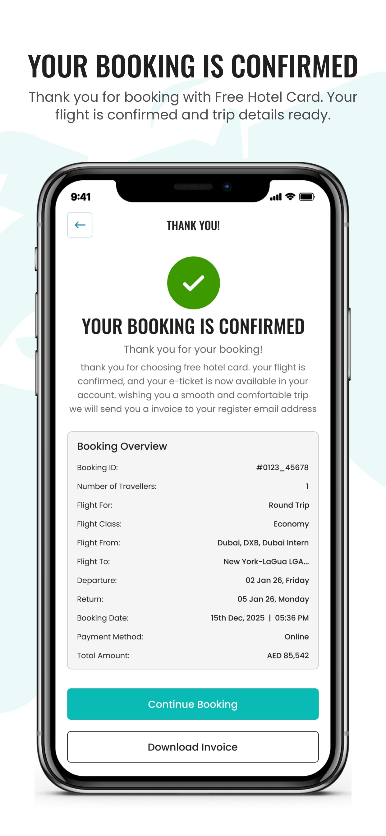 Screenshot 8 of FHC Travel Card