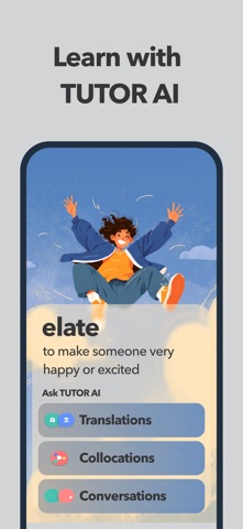Vocabulary Builder by Atlas iPhone screenshot