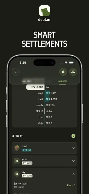 Deplan - Expense Sharing screenshot 3