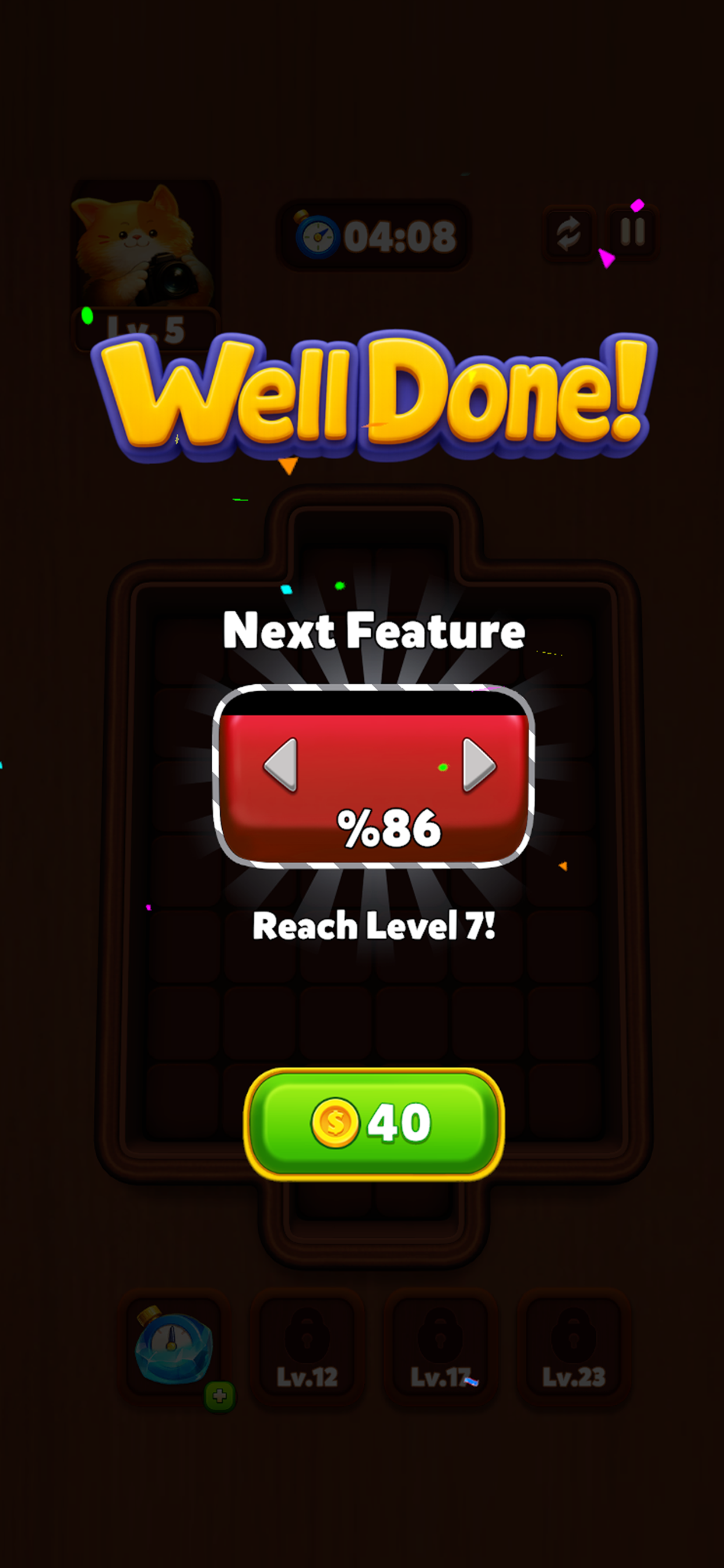 Block Reveal: Slide & Match