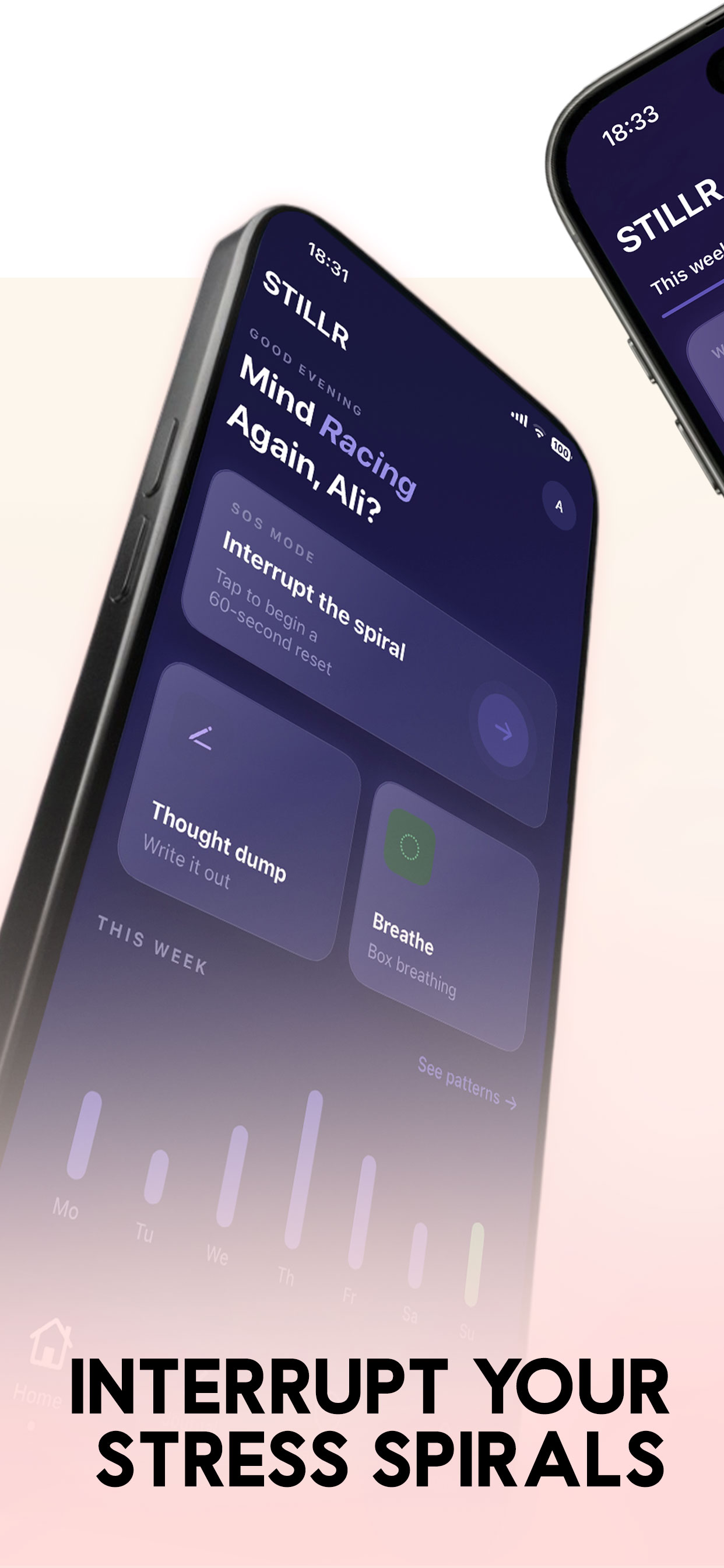 Stillr: Calm Overthinking Mind screenshot 3