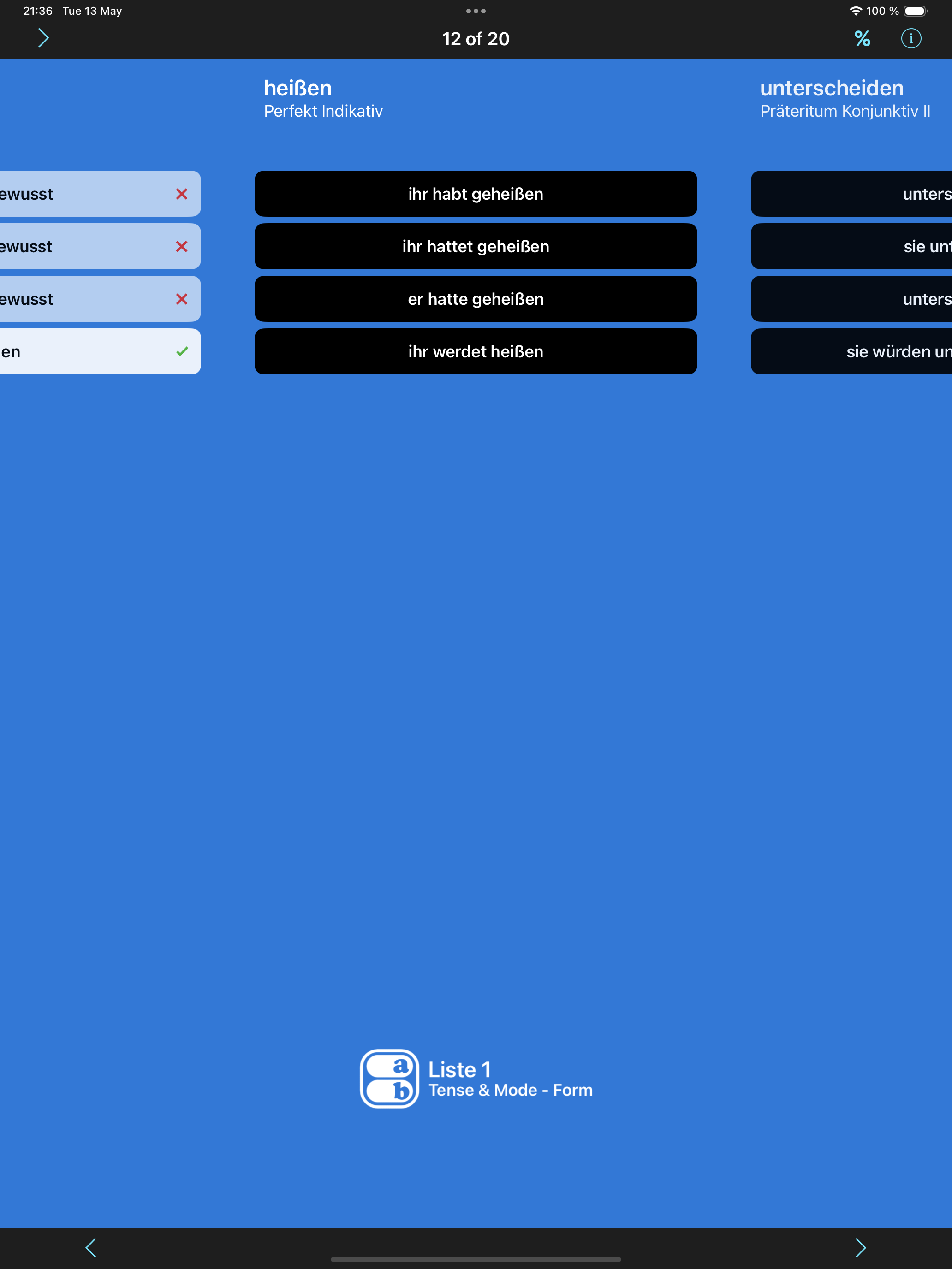 German Verbs & Conjugation