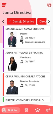 MI CIP PIURA APP screenshot