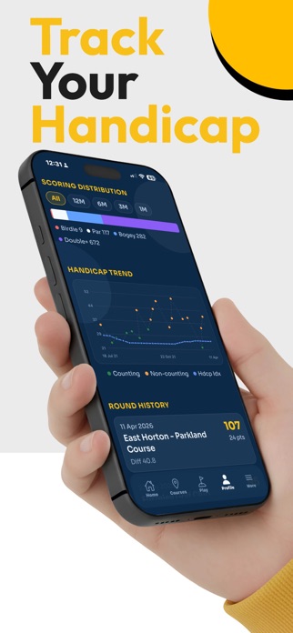 Golf Handicapp Screenshot 4 of 6