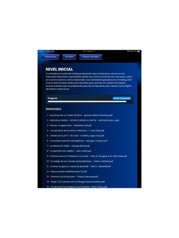 Trading sin Fronteras iPad screenshot