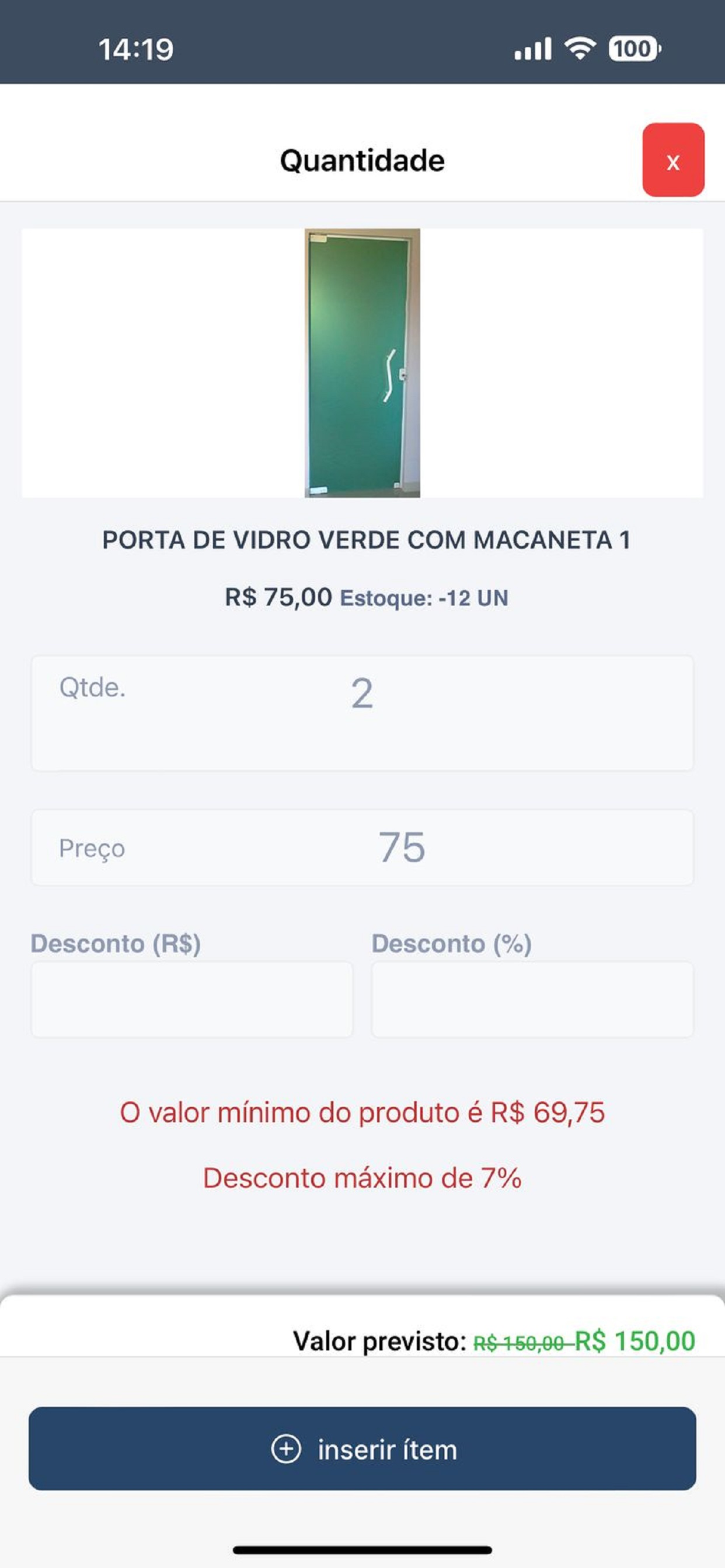 Pedido Eletrônico Galago