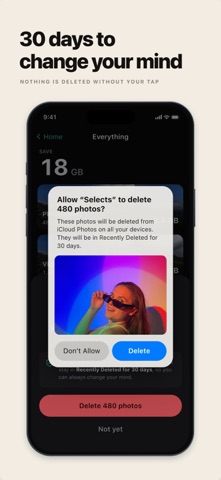 Selects: Clean Up Your Photos screenshot