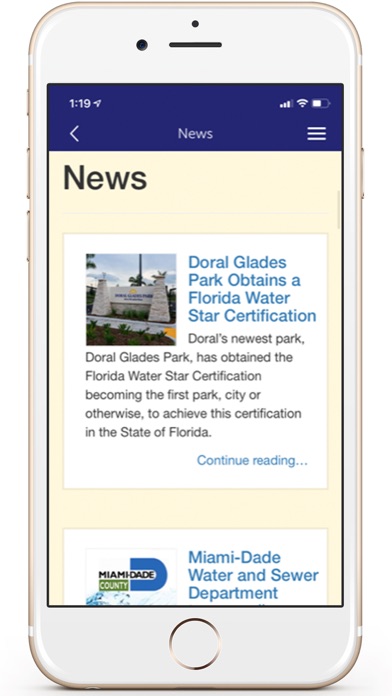 City of Doral Screenshot