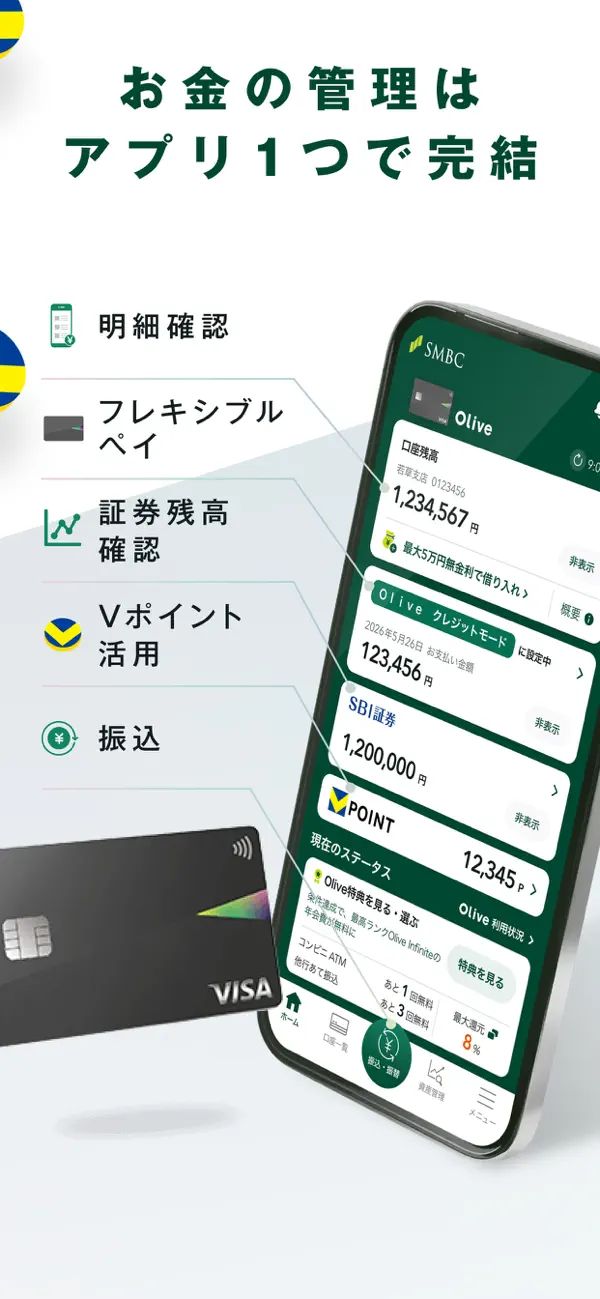 Screenshot #2 pour 三井住友銀行アプリ