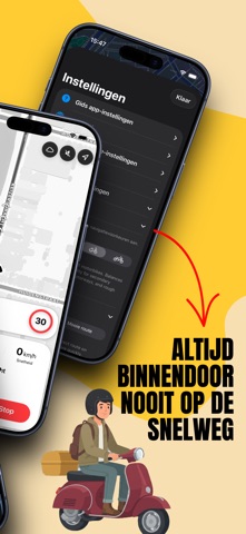 Urban Rider Scooternavigatie iPhone screenshot 2