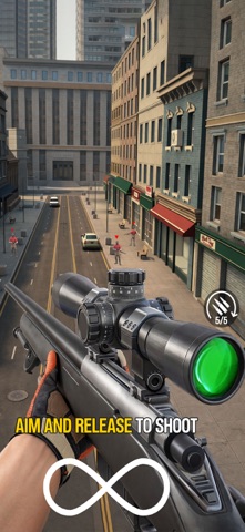 Sniper Shooter: Agent Game iPhone screenshot