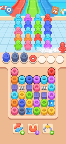 Aquapark Craze - Sort Puzzle iPhone screenshot