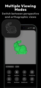 STL & 3D Model Viewer - Mes3D screenshot