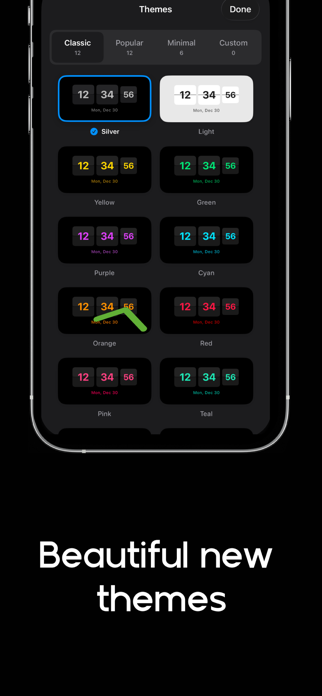 Flip Clock & Digital Widgets Screenshot 2 of 4
