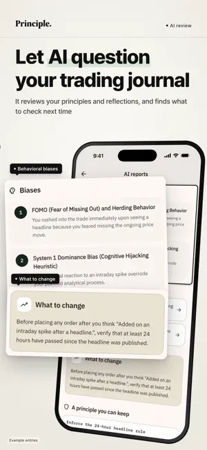 Stock Principle: Trade Journal screenshot 3