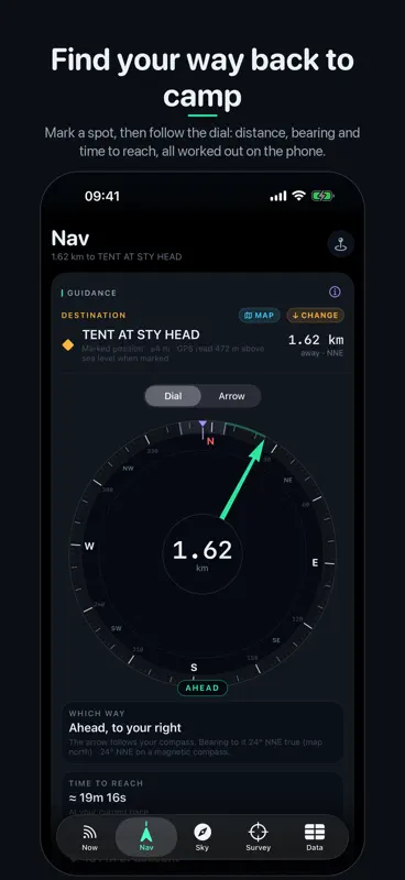 SatData: GPS Compass & Sunrise screenshot 2 of 10
