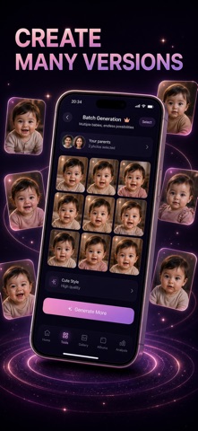 Baby Face Predictor: Future iPhone screenshot