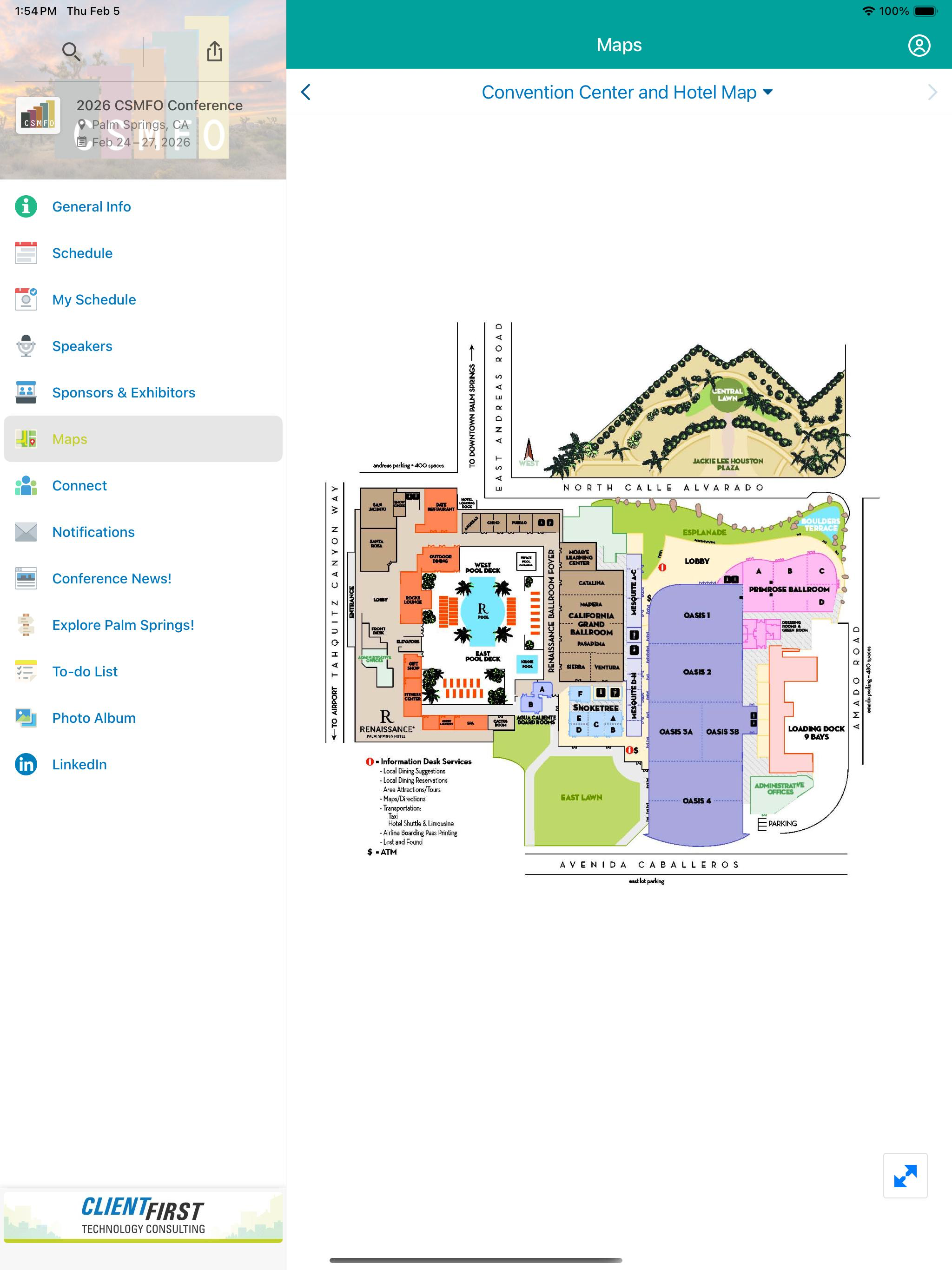 CSMFO Conference screenshot 6